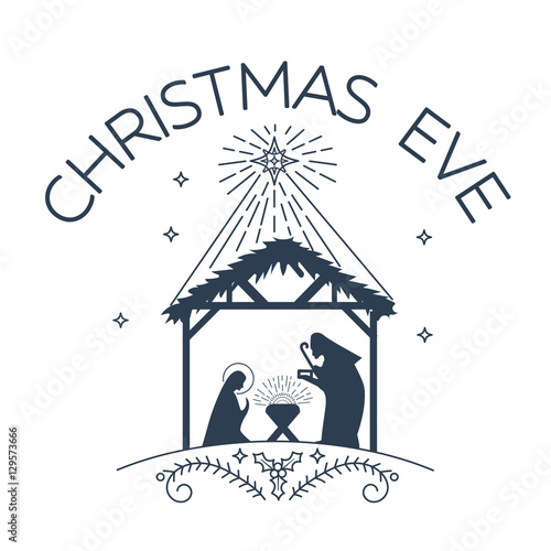 Happy Christmas Eve logo