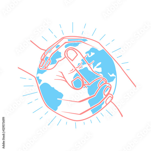 Icon protect the land