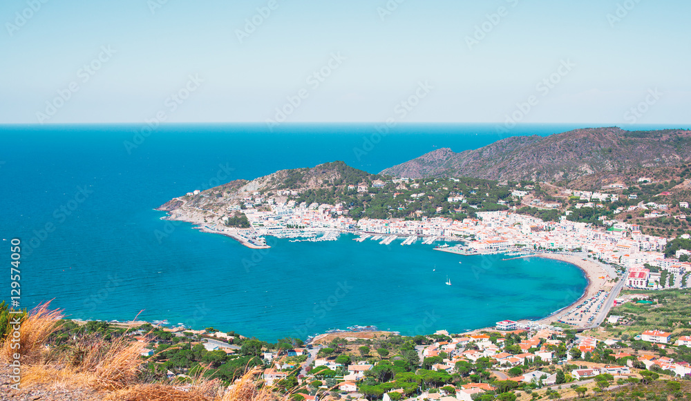 Bucht in Katalonien in Spanien, Cadaques Nordspanien Bucht in Katalonien in Spanien, Cadaques Nordspanien
