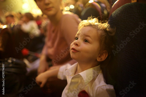 Boy in the theater