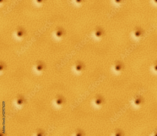 Seamless pattern with texture of cracker