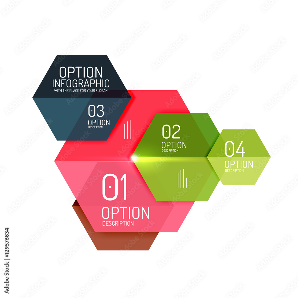 Business option diagram templates