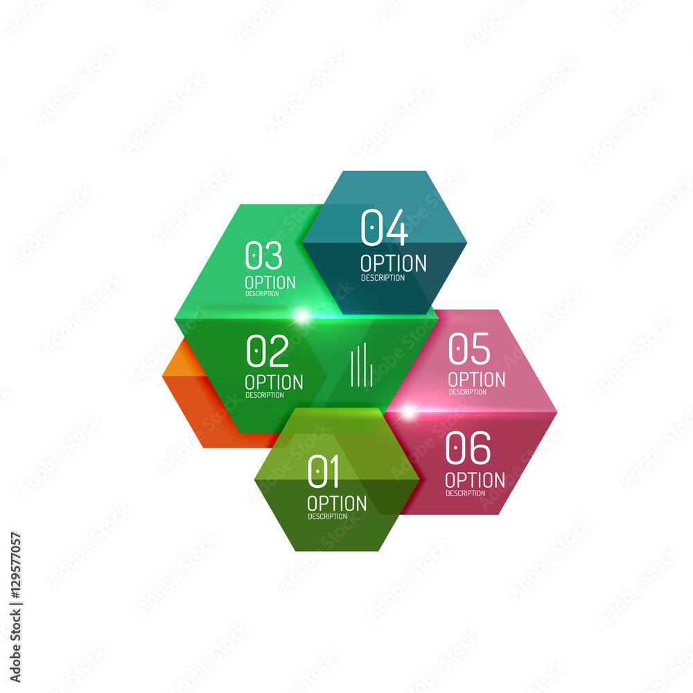 Vector infographic diagram templates Vector infographic diagram templates