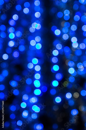 glittering stars on bokeh. Christmas background