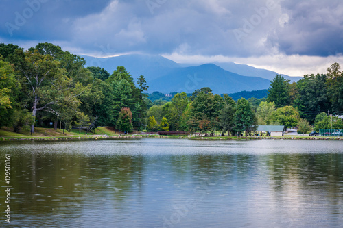 Lake Tomahawk  in Black Mountain  North Carolina.