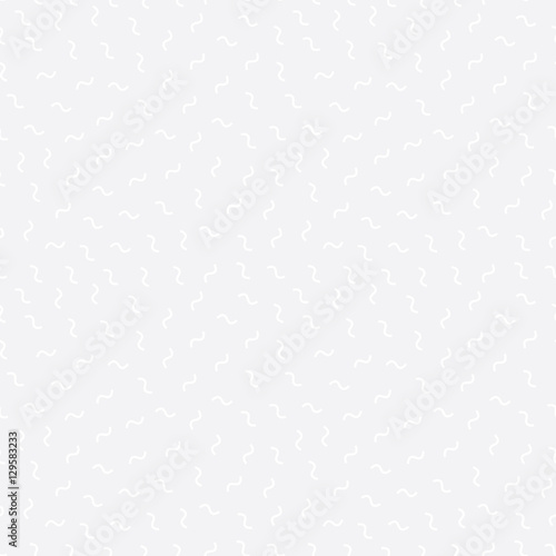 Abstract geometric gray memphis fashion design subtle pattern
