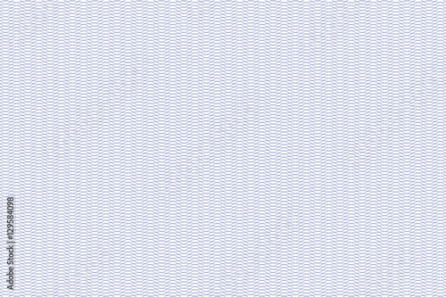 Guilloche seamless background. Monochrome guilloche texture with waves. For certificate, voucher, banknote, money design, currency, note, check, ticket, reward etc.