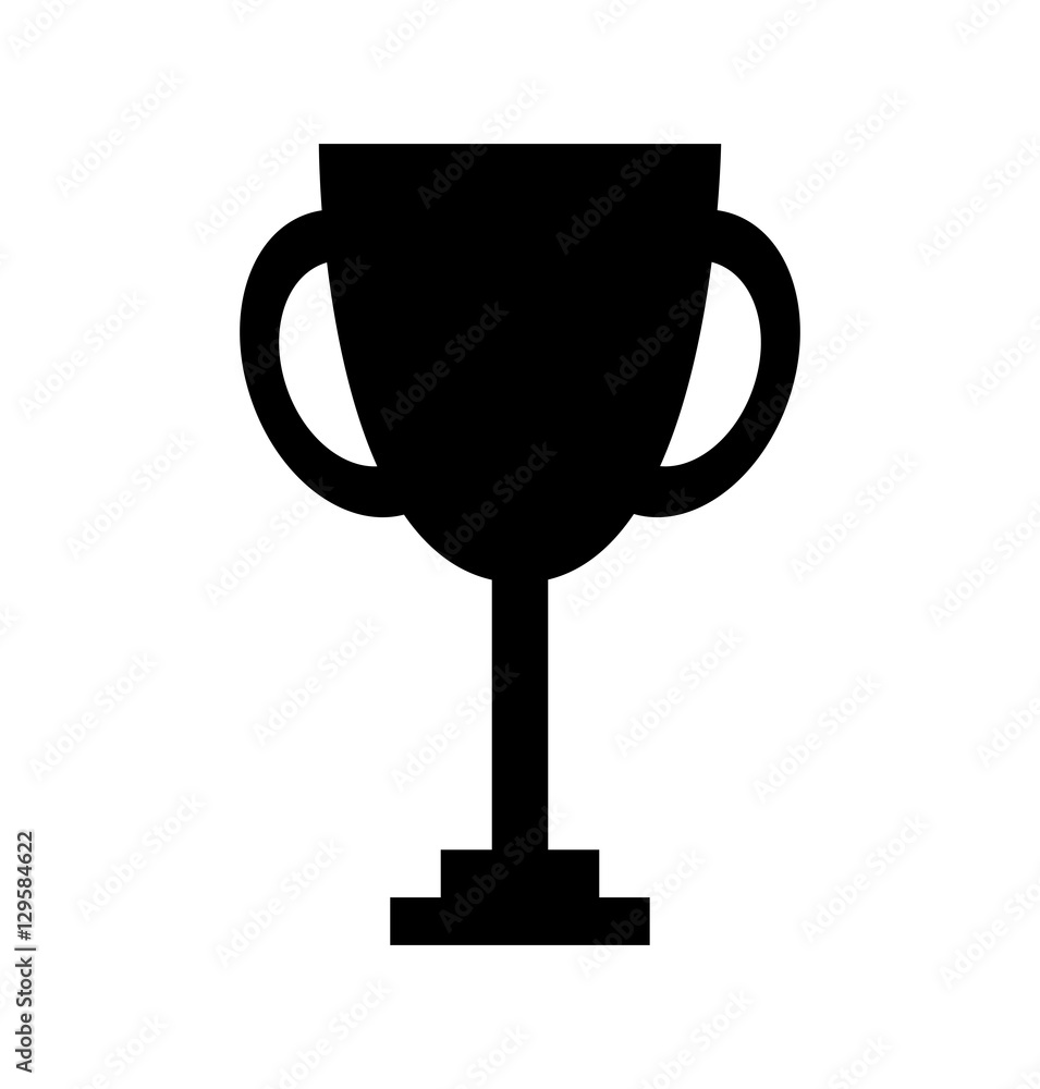trophy cup award isolated icon vector illustration design trophy cup award isolated icon vector illustration design