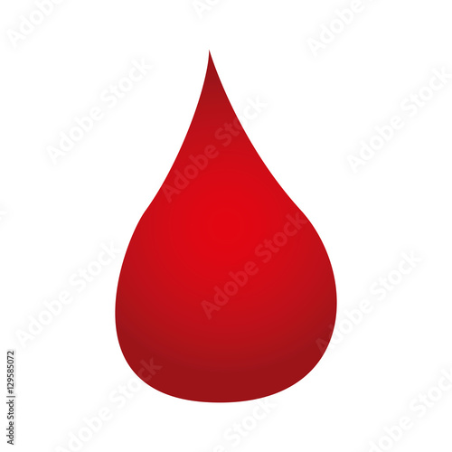 blood drop isolated icon vector illustration design
