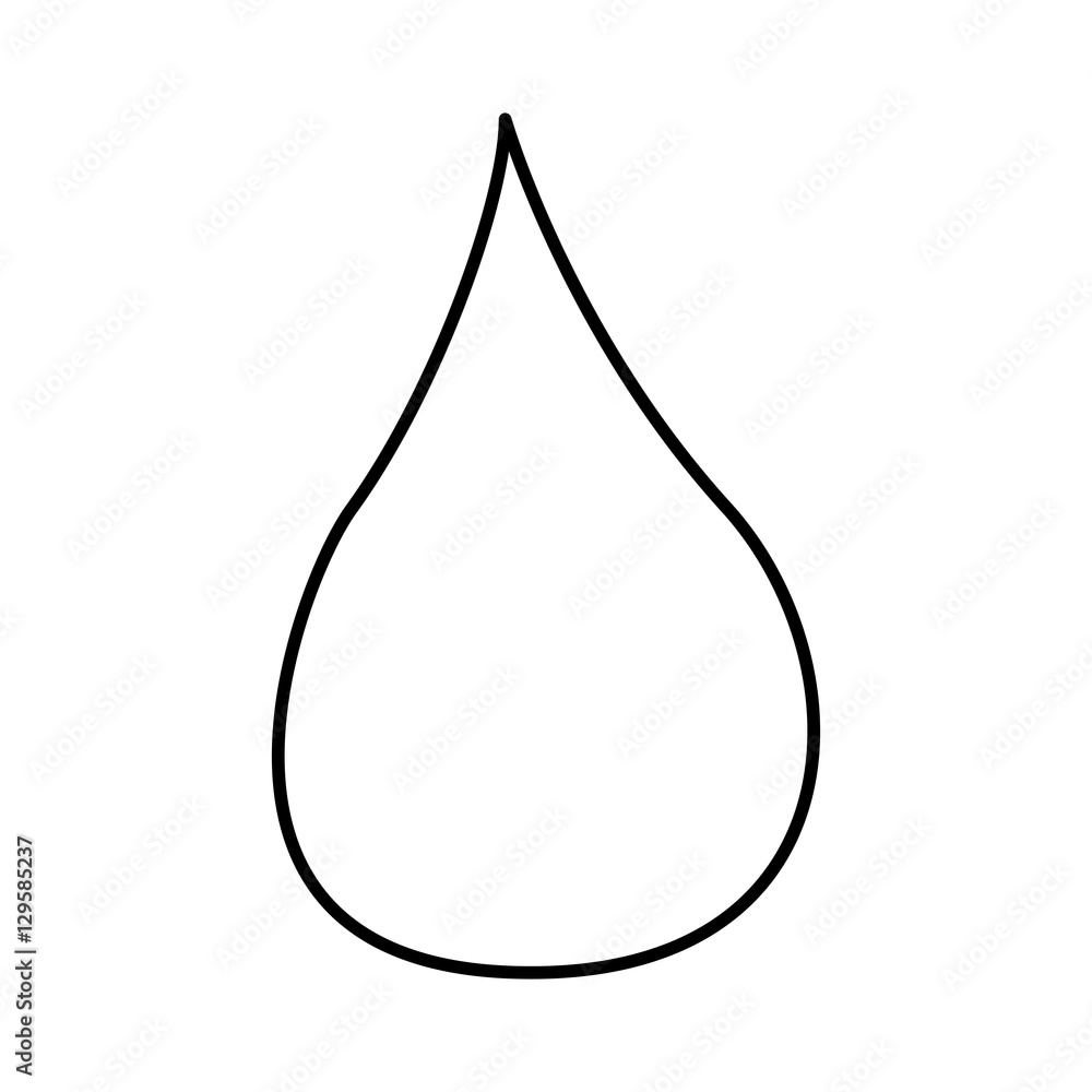 blood drop isolated icon vector illustration design