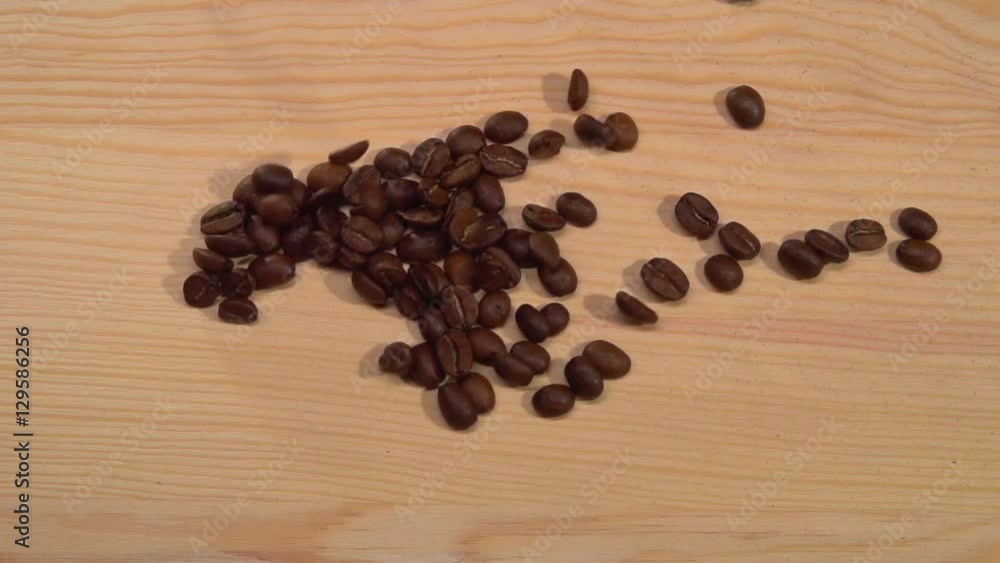 Cup of hot coffee is drawn from coffee beans. Cup of hot beverage with Steam. Slow motion 240 fps. Cup of hot coffee is drawn from coffee beans. Cup of hot beverage with Steam. Slow motion 240 fps.