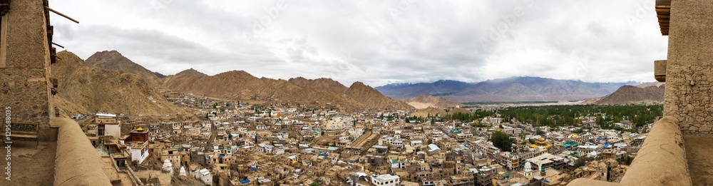 Landscape view from Leh palace Landscape view from Leh palace