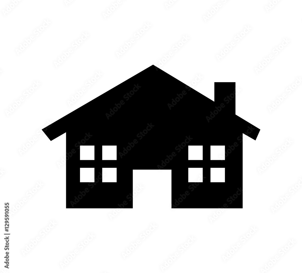 exterior house isolated icon vector illustration design exterior house isolated icon vector illustration design