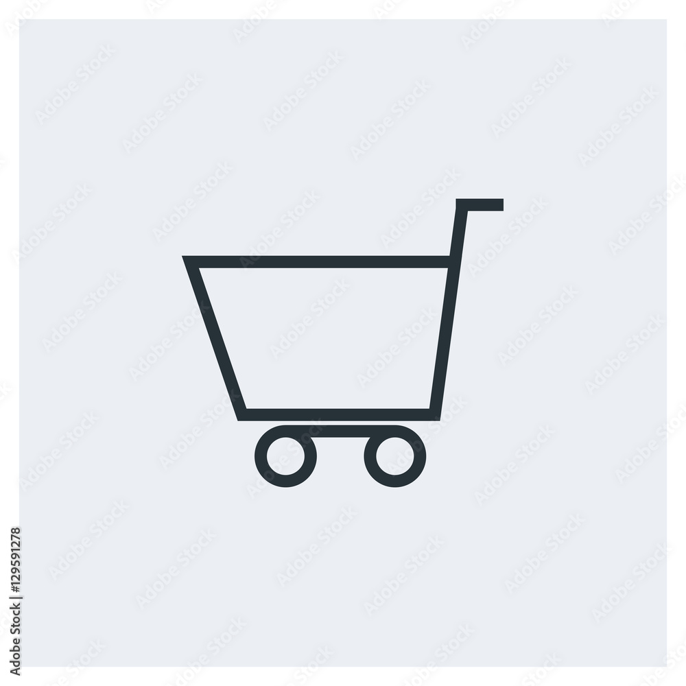 Shopping cart icon Shopping cart icon