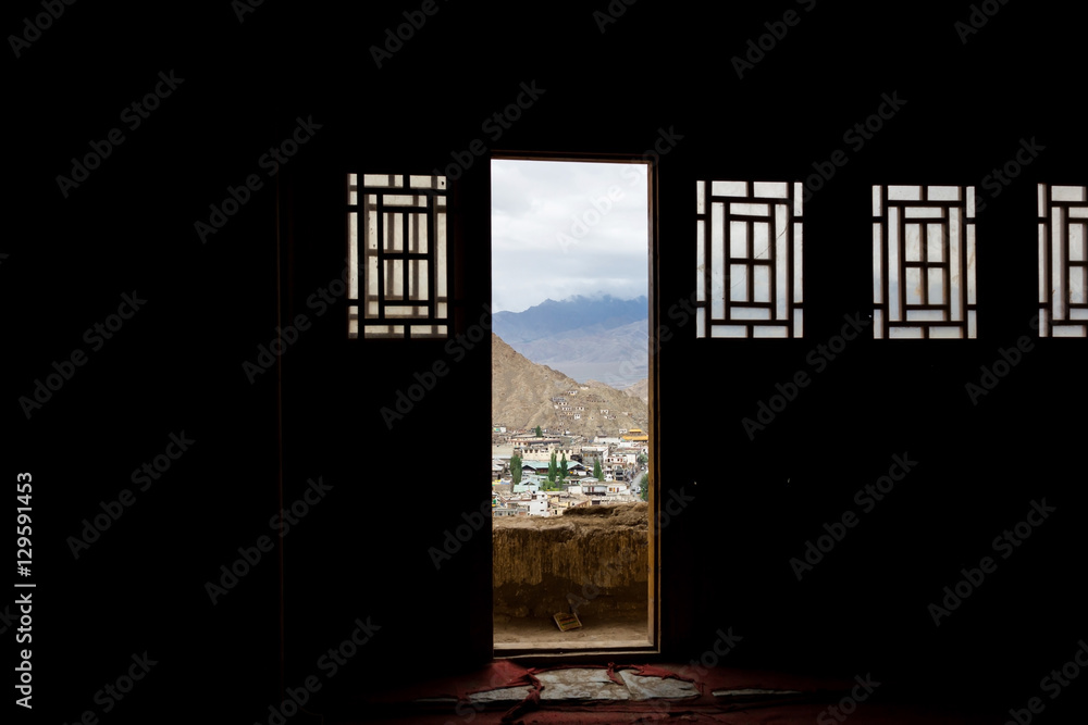 Leh palace in Leh Ladakh, Jammu and Kashmir, India