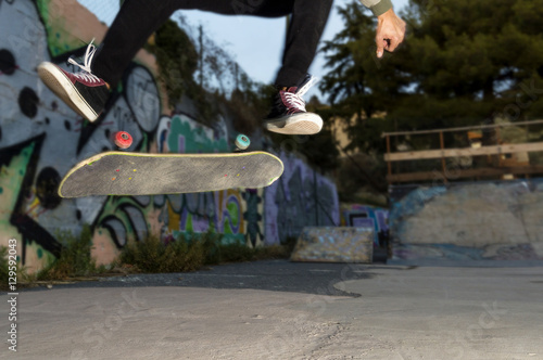 Skateboard Kickflip