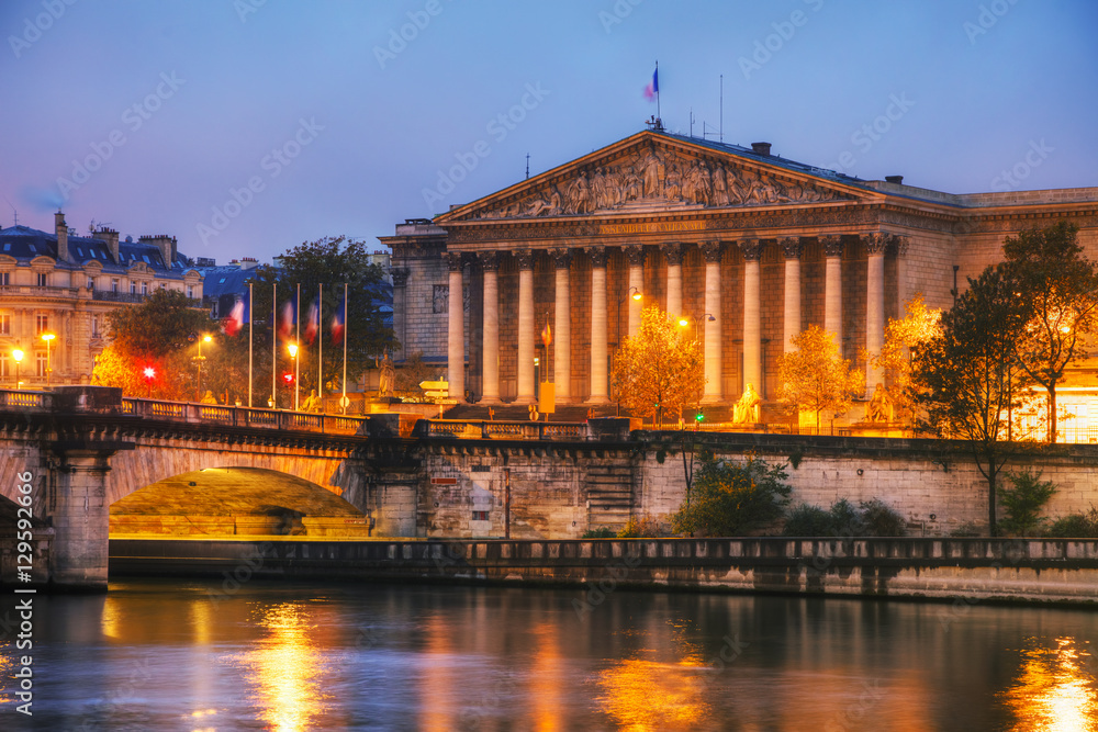Assemblee Nationale (National Assembly) in Paris, France