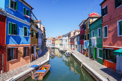 Colorful Canal, Burano