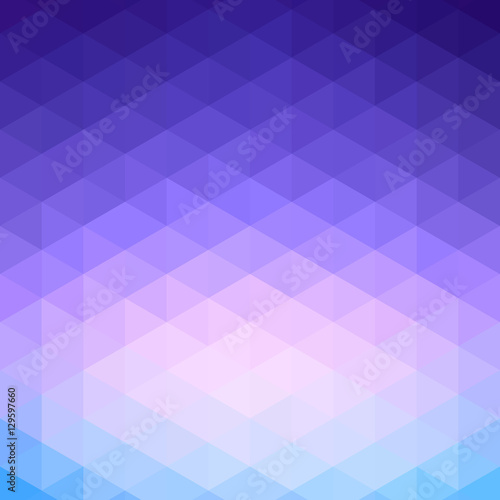 Abstract image of different triangles.