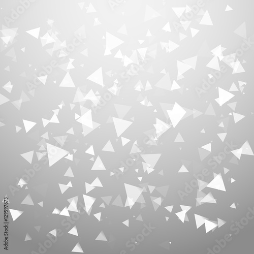Monochrome abstract background with triangles.
