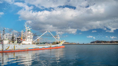 塩竈港の風景