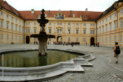 Melk, Autriche, abbaye bénédictine inscrite au patrimoine mondial de l'Unesco.