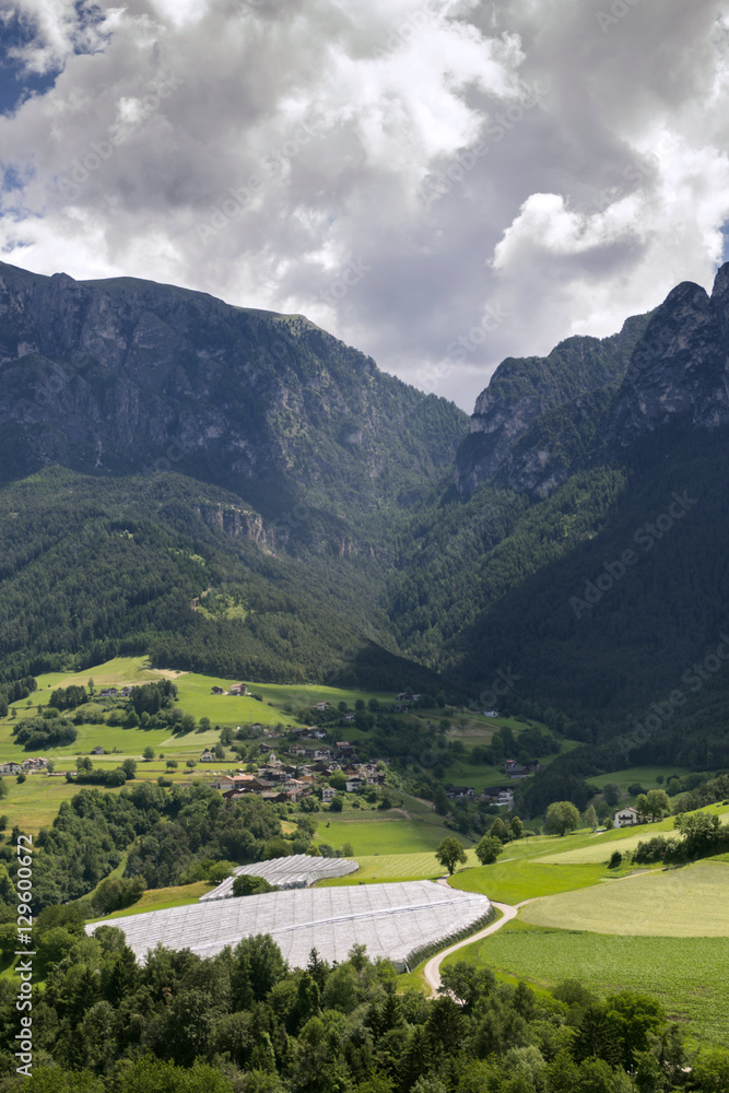 View of Sciliar (South Tyrol, Bolzano)