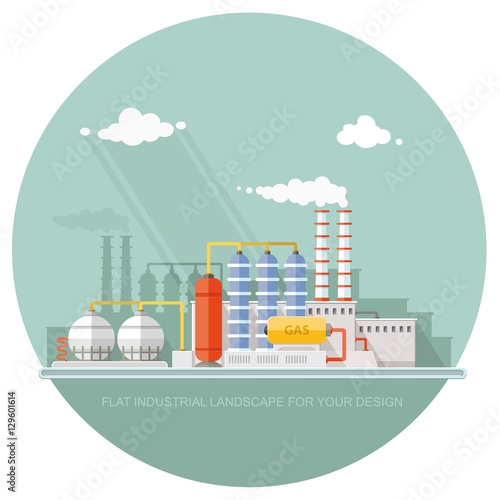 Gas storage spheres tank in petrochemical plant. Extraction and