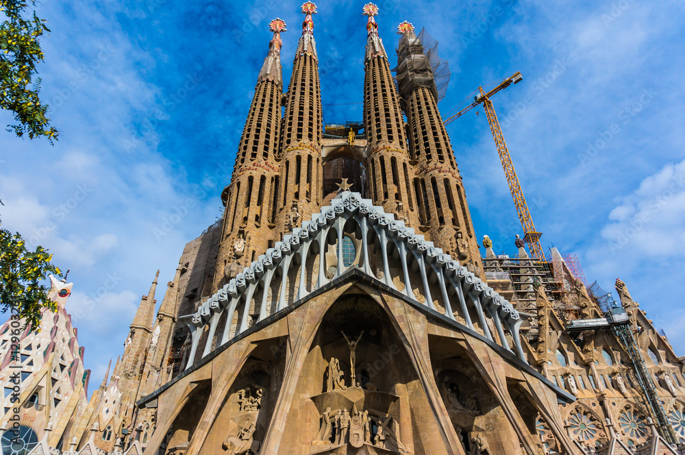 Passion facade - La Sagrada Familia