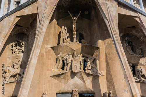 La Sagrada Familia Passion Facade Sculptures