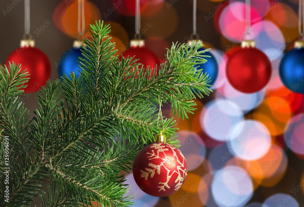 Naklejka premium Christmas.