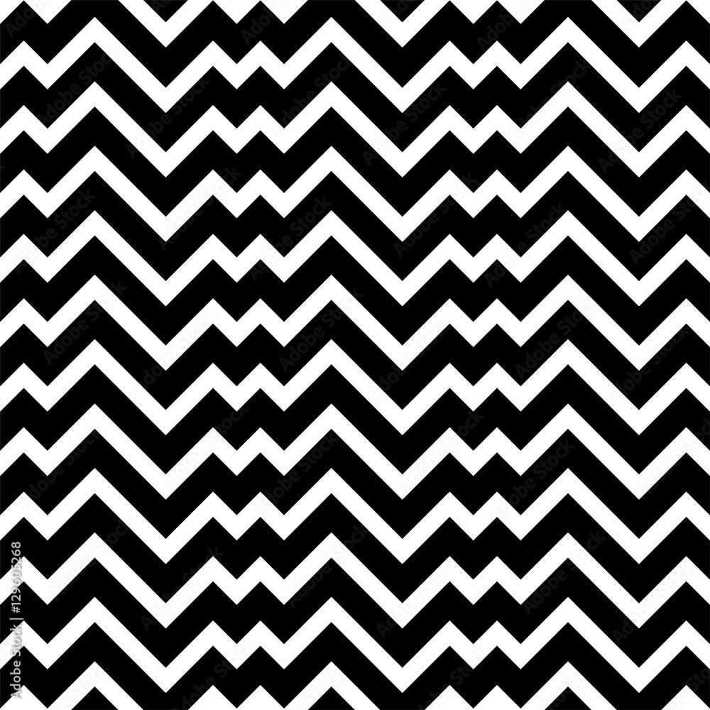 Black and white minimal simple seamless pattern. Retro vintage monochrome zigzag chevron ornament. Black and white minimal simple seamless pattern. Retro vintage monochrome zigzag chevron ornament.