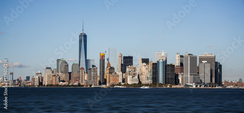 skyscrapers of the Manhattan skyline