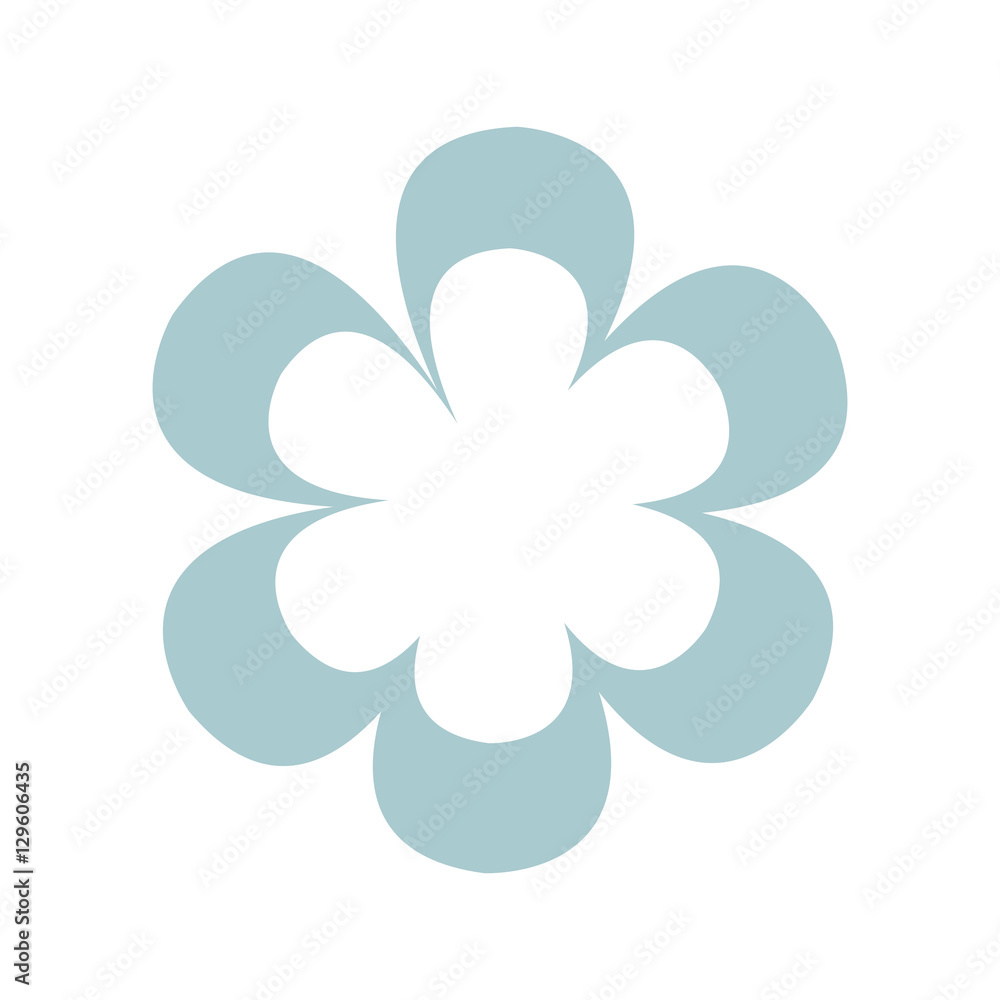 cute flower isolated icon vector illustration design cute flower isolated icon vector illustration design