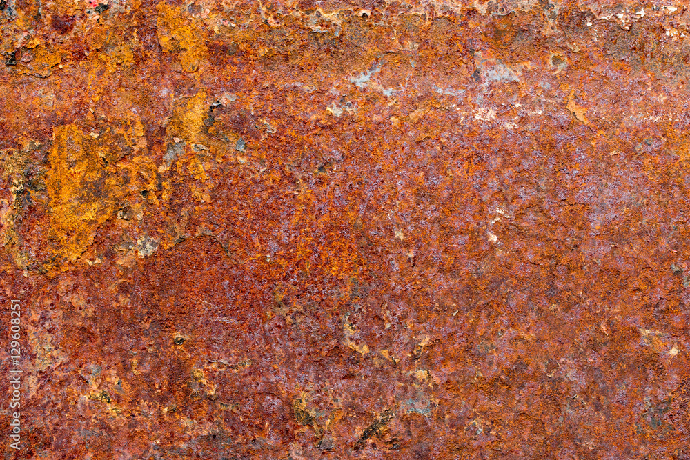 A background of peeling paint and rusty old metal A background of peeling paint and rusty old metal