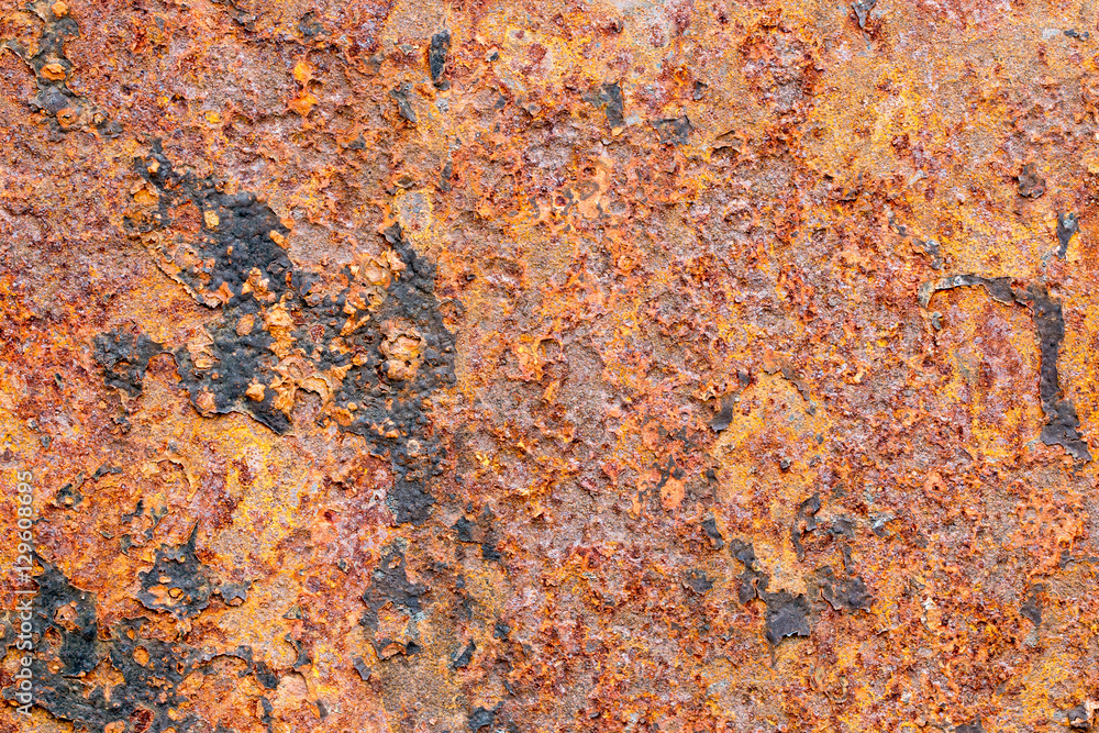 A background of peeling paint and rusty old metal A background of peeling paint and rusty old metal