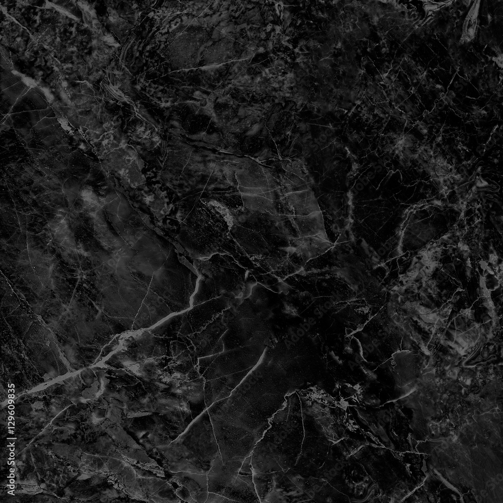 Fototapeta premium Black Marble texture background. (High Res.)