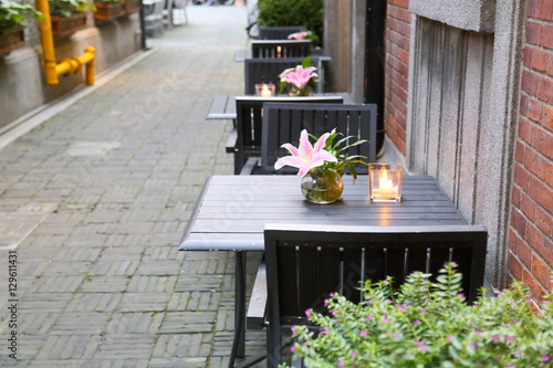 Wallpaper Mural Shanghai Xintiandi outdoor restaurant Torontodigital.ca