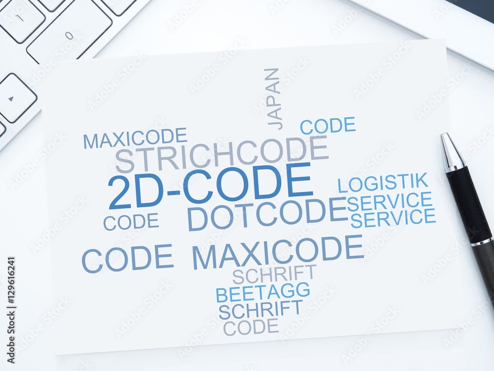 2D-Code Stock-Illustration | Adobe Stock