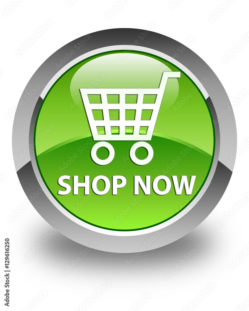 Shop now glossy green round button Shop now glossy green round button