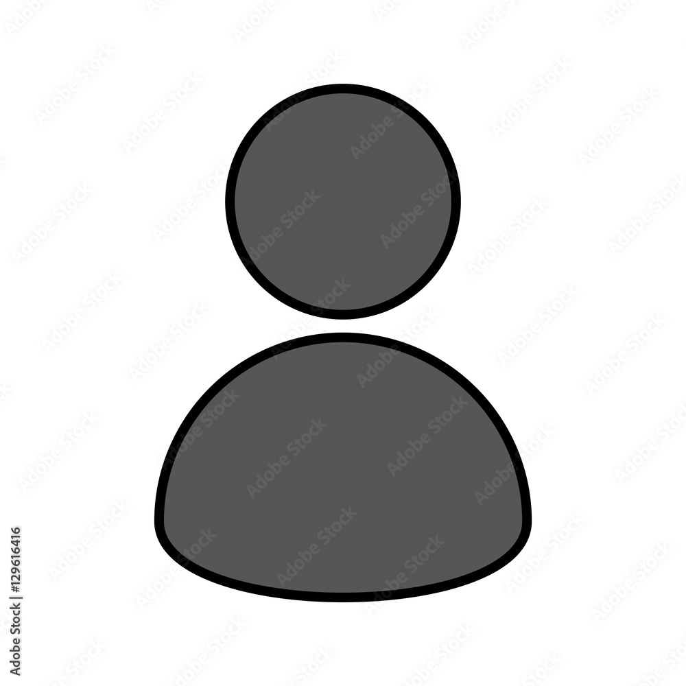 silhouette user avatar icon vector illustration design silhouette user avatar icon vector illustration design