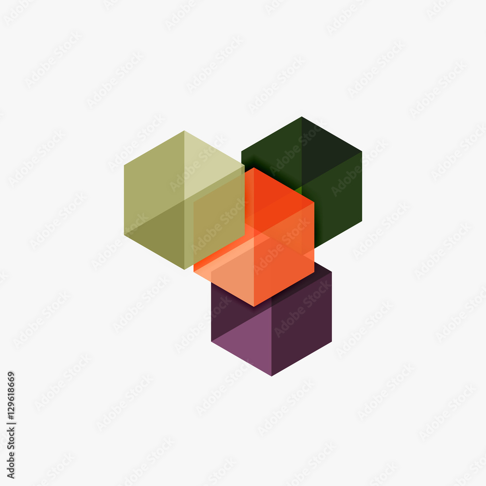 Blank geometric abstract business templates, hexagon layouts Blank geometric abstract business templates, hexagon layouts