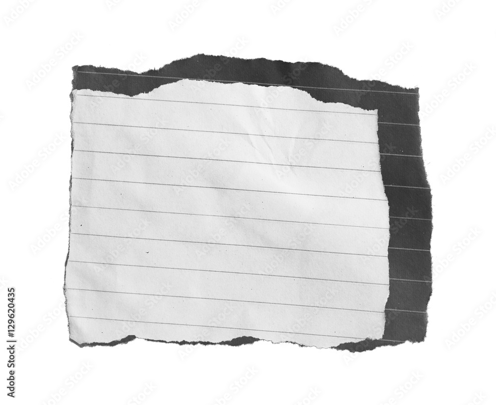 Obraz premium Piece of torn paper 