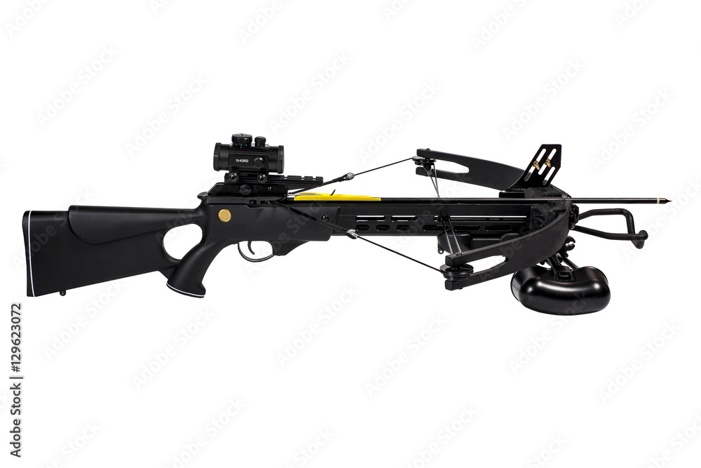 Crossbow iisolated on a white background
