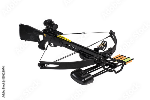 Foto Crossbow iisolated on a white background