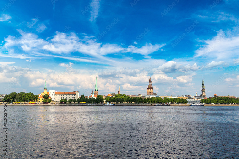 Panoramic view of Riga