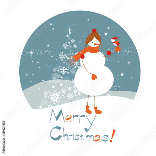 Christmas greeting card