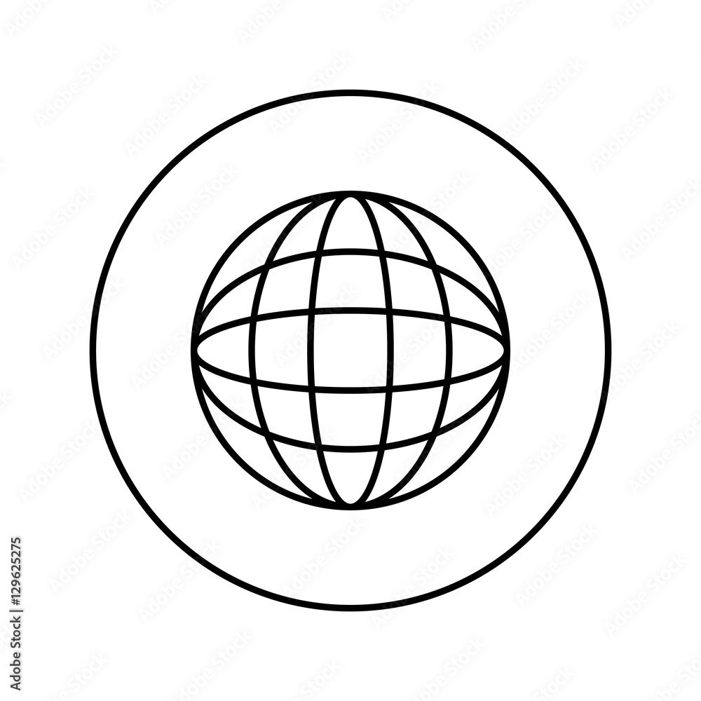 global sphere symbol icon vector illustration graphic design global sphere symbol icon vector illustration graphic design