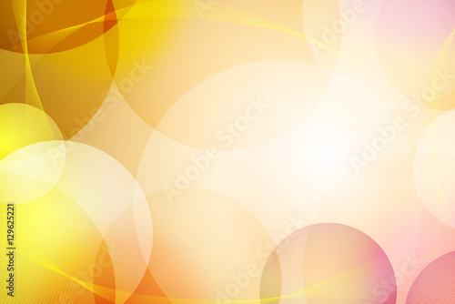 abstract glowing circles on a colorful background