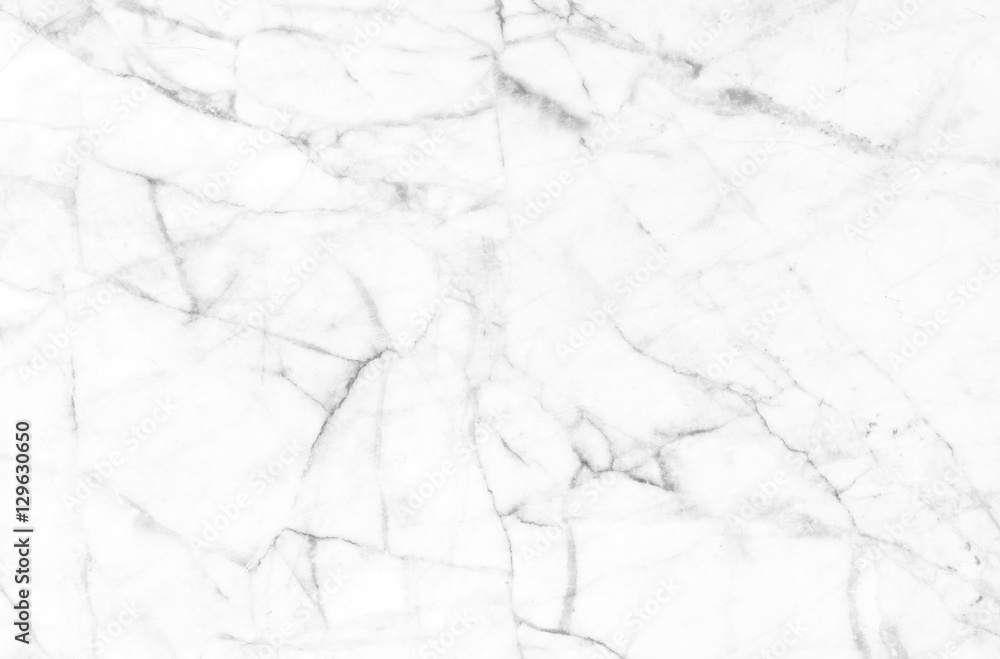 White (gray) marble patterned (natural patterns) texture background.